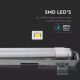 Lampada LED tecnica fluorescente T8 2xG13/10W/230V 4000K 60cm IP65