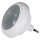 Lampada notturna LED con sensore e spina integrata LED/0,5W/230V