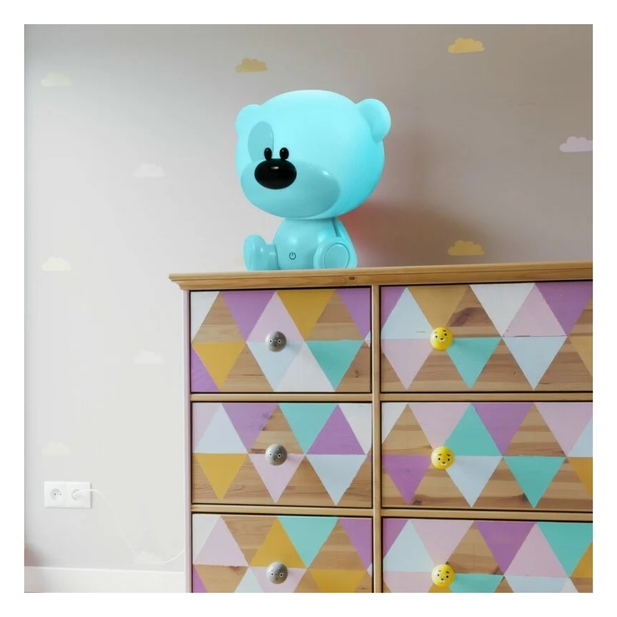 Lampada notturna LED dimmerabile per bambini BIBI 2,5W/230V