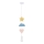 Lampada per bambini a sospensione TRIO 1xE27/20W/230V gialla/blu/rosa