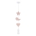 Lampada per bambini a sospensione TRIO 1xE27/20W/230V rosa/bianca