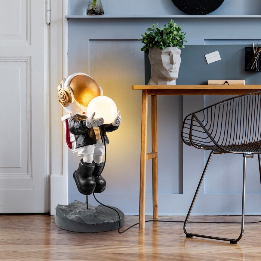 Lampada per bambini ASTRONAUT 1xE14/40W/230V rame