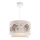 Lampada per bambini CANDY 1xE27/40W/230V bianca/grigia