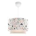Lampada per bambini CANDY 1xE27/40W/230V bianca/multicolore