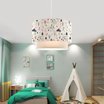Lampada per bambini CANDY 1xE27/40W/230V bianca/multicolore