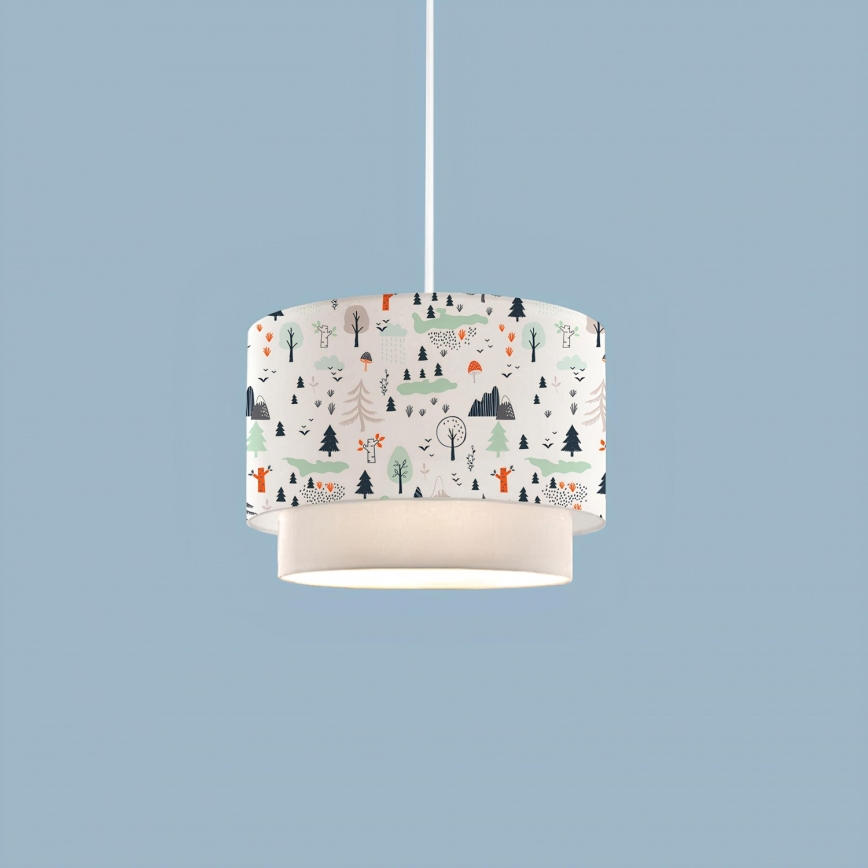 Lampada per bambini CANDY 1xE27/40W/230V bianca/multicolore