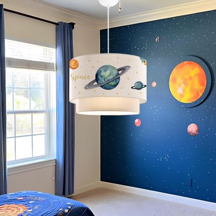 Lampada per bambini CANDY 1xE27/40W/230V bianca/multicolore