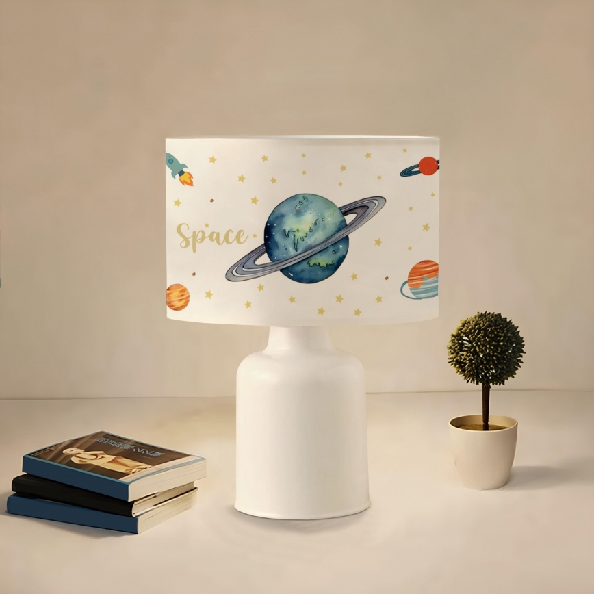 Lampada per bambini CANDY 1xE27/40W/230V bianca/multicolore