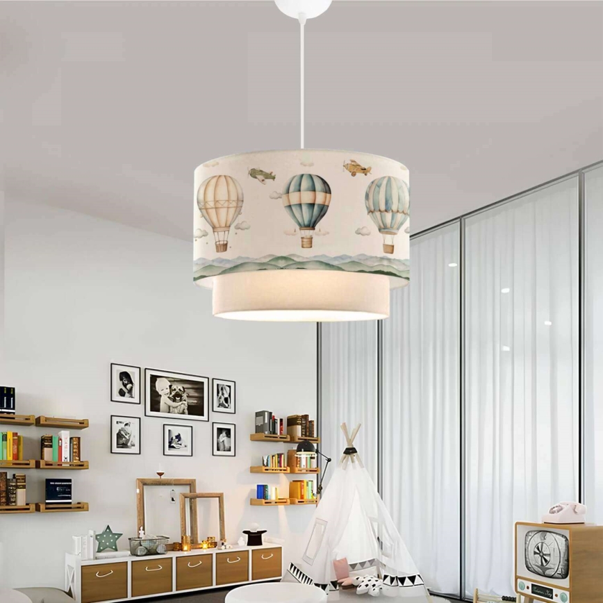 Lampada per bambini CANDY 1xE27/40W/230V bianca/multicolore