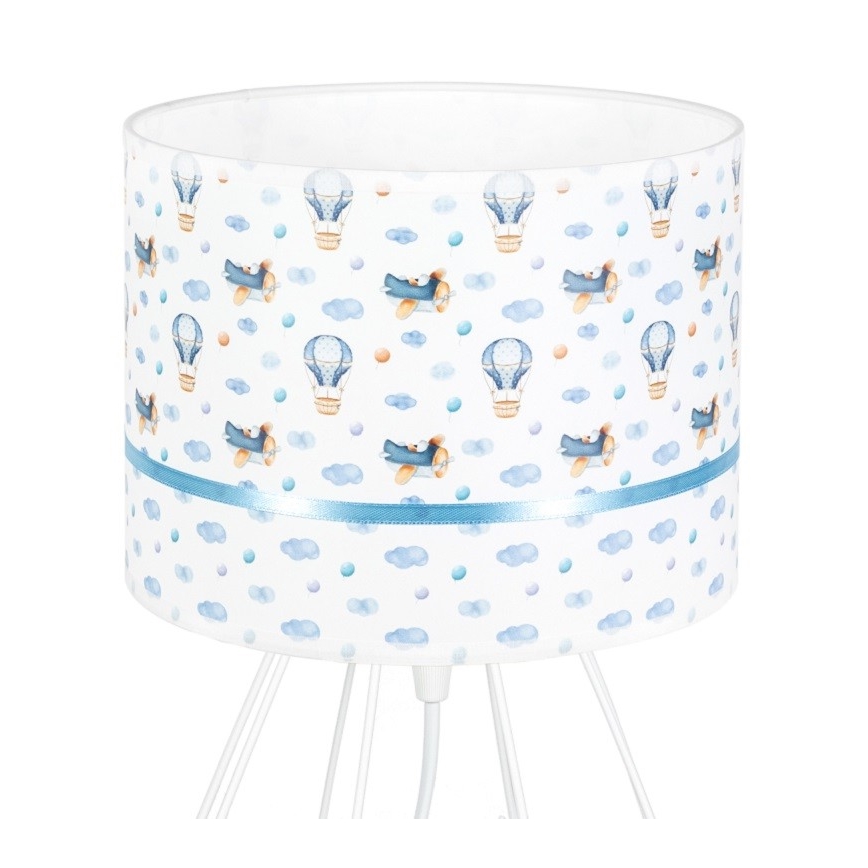 Lampada per bambini PIKKI 1xE27/60W/230V blu