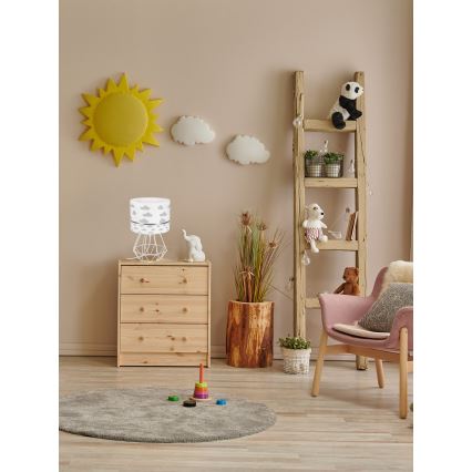 Lampada per bambini PIKKI 1xE27/60W/230V grigio