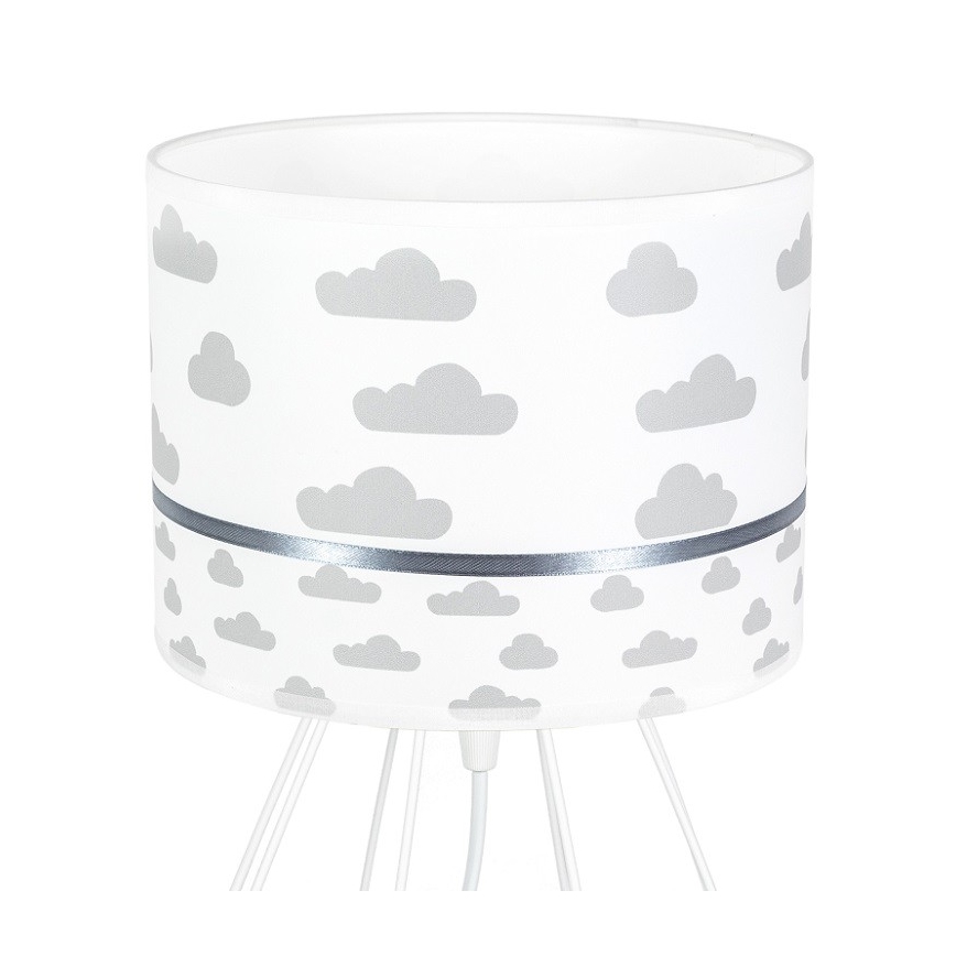 Lampada per bambini PIKKI 1xE27/60W/230V grigio