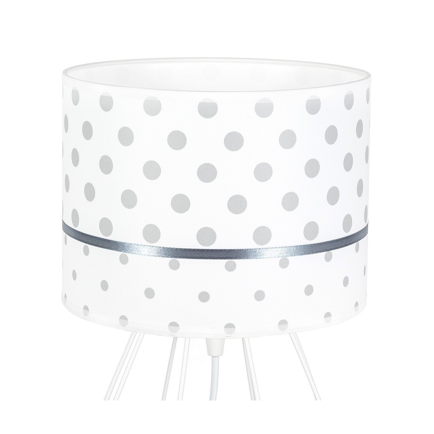 Lampada per bambini PIKKI 1xE27/60W/230V grigio