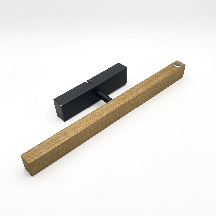 Lampada per quadri LED VERDE LED/5,5W/230V 3000K 46 cm rovere/nero