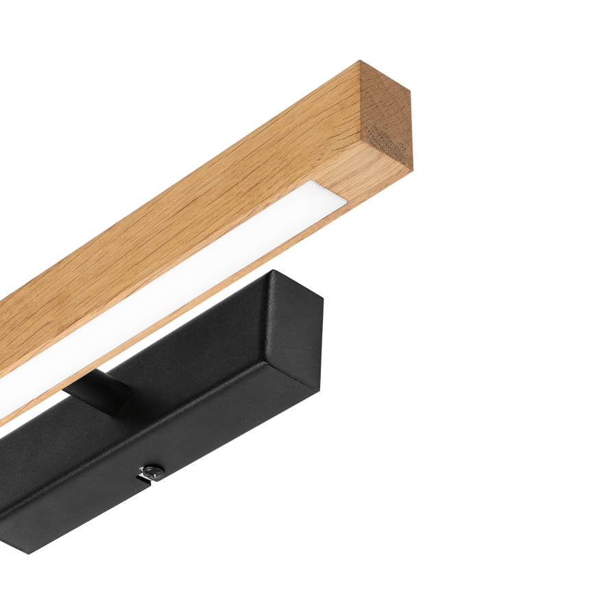 Lampada per quadri LED VERDE LED/5,5W/230V 3000K 46 cm rovere/nero