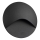 Lampada per scale EXIN LED 2,5W/230V 3000K IP65 antracite rotonda