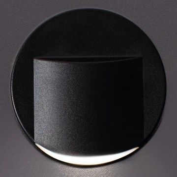 Lampada per scale LED ERINUS LED/0,8W/12V 3000K nera