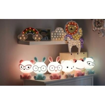 Lampada piccola LED per bambini LED/2xAA leone