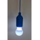 Lampada portatile LED LED/1W/3xAAA blu