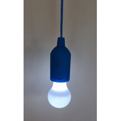 Lampada portatile LED LED/1W/3xAAA blu