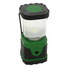 Lampada portatile LED LED/3xLR20 IP44 nero/verde