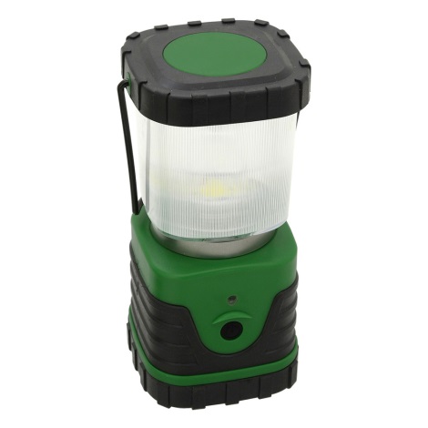 Lampada portatile LED LED/3xLR20 IP44 nero/verde