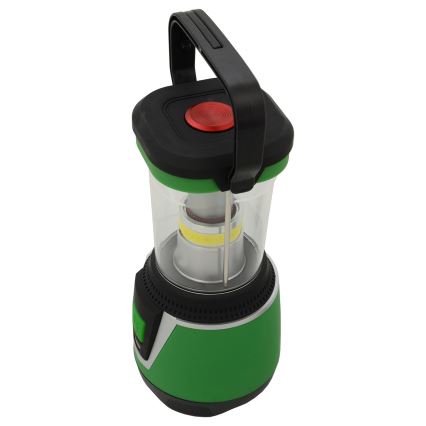 Lampada portatile LED LED/3xLR20 IP44 nero/verde + telecomando