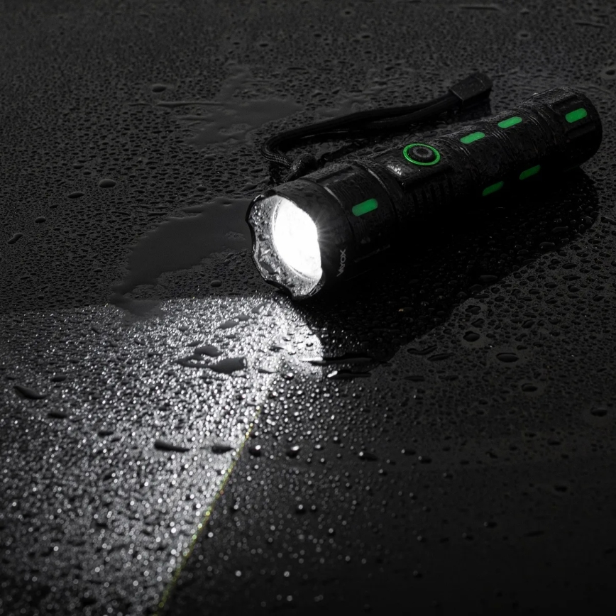 Lanterna ricaricabile dimmerabile a LED con funzione power bank LED/20W/5V IP44 1200 lm 5000 mAh