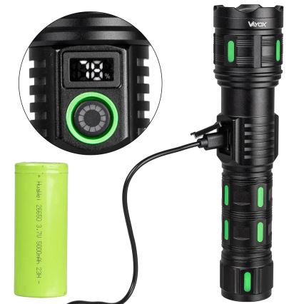 Lanterna ricaricabile dimmerabile a LED con funzione power bank LED/20W/5V IP44 1200 lm 5000 mAh