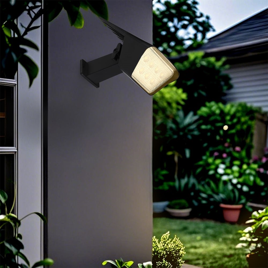 Lampada solare 2 in 1 LED/1,3W/3,7V 3000/4000/6400K IP65 1200 mAh