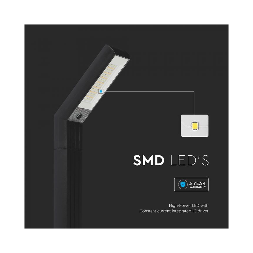 Lampada solare 2 in 1 LED/1,5W/3,7V IP65 1500 mAh