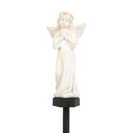 Lampada solare a LED 1,2 V 300 mAh IP44 a forma di angelo