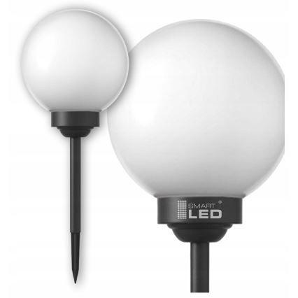 Lampada solare a LED, 1,2 V, 6500 K, 200 mAh, Ø 15 cm, IP44, bianco/nero