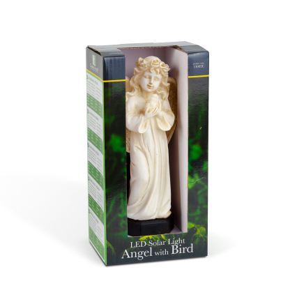 Lampada solare a LED/1,2V 300 mAh IP44 a forma di angelo