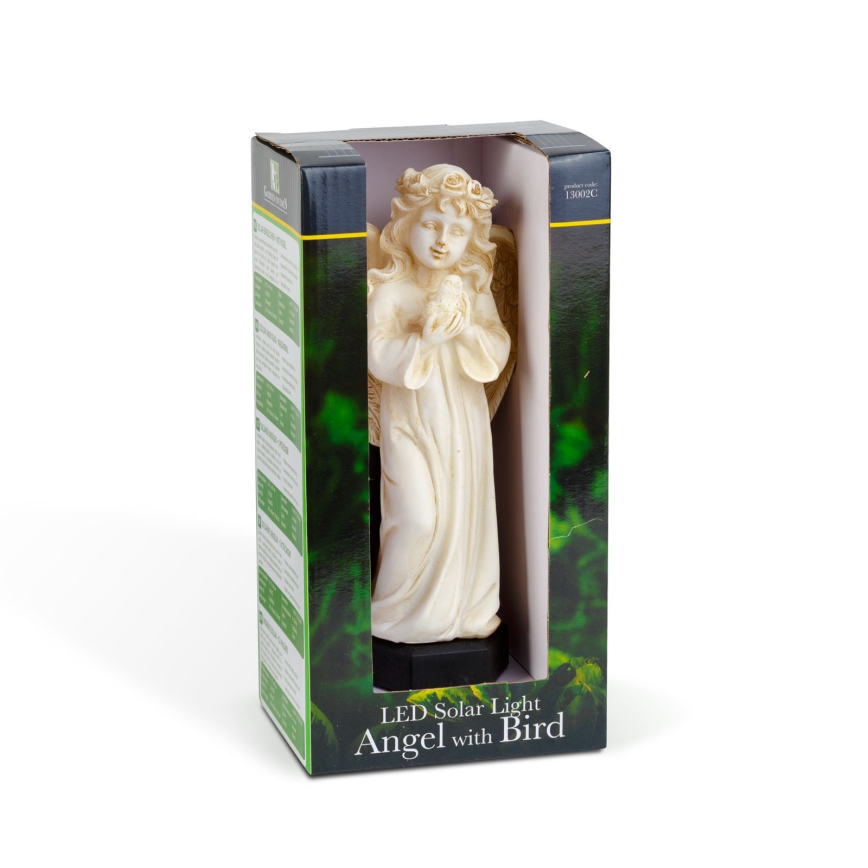 Lampada solare a LED/1,2V 300 mAh IP44 a forma di angelo