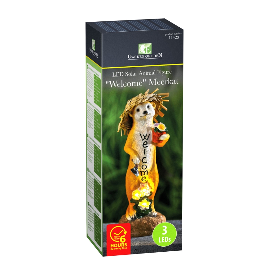 Lampada solare a LED/1,2V 300 mAh IP44 surikata