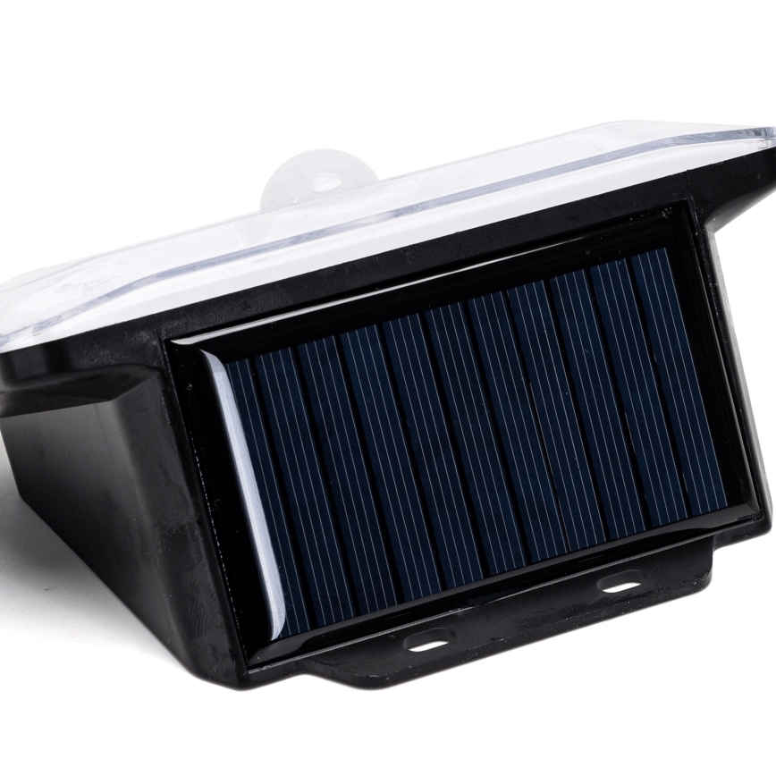 Lampada solare a LED Aigostar con sensore LED/3,7V 6500K 500 mAh IP65 nera