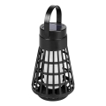 Lampada solare a LED con sensore 2 in 1 LED/1W/3,7V IP54 300 mAh nera
