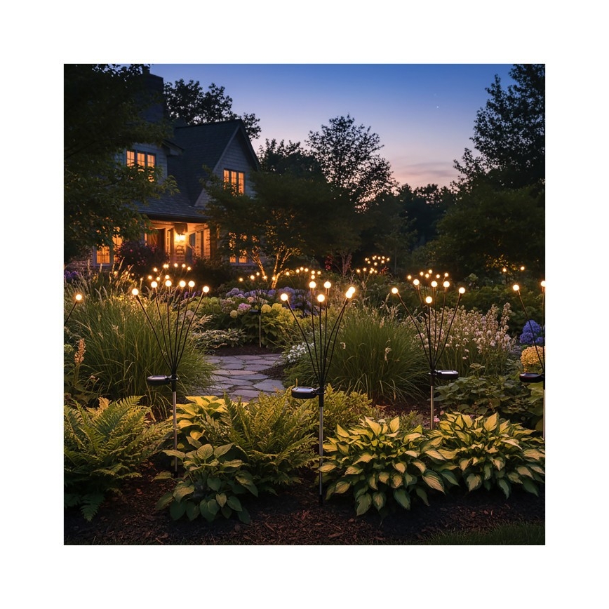 Lampada solare a LED con sensore SPRINKLE LED/1xAAA 3000K IP44 200 mAh