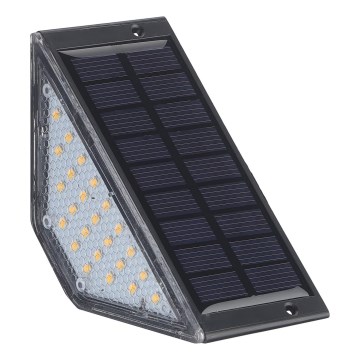 Lampada solare a LED ELI LED/4,5W/3,7V 500 mAh IP44 nera