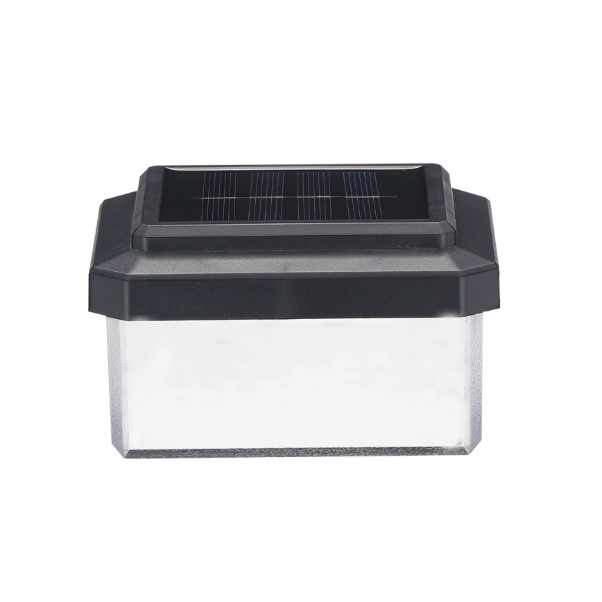 Lampada solare a LED ELVO LED/4,5W/1,2V 300 mAh IP44 nera