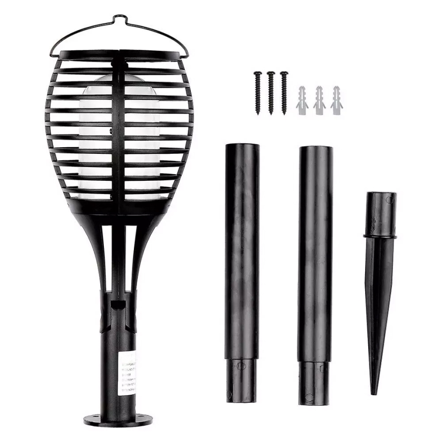 Lampada solare a LED FLAME 4 in 1 LED/0,45W/3,7V IP44 500 mAh