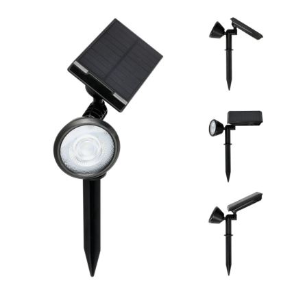 Lampada solare a LED LANCE LED/3,7V 6000K IP44 1500 mAh
