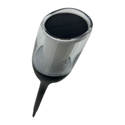 Lampada solare a LED LED/1,2V 800 mAh IP44 nera