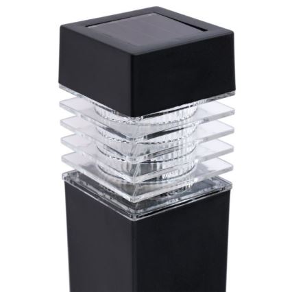 Lampada solare a LED MARTIN LED/1,2V 150 mAh IP44 nera
