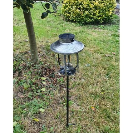 Lampada solare a LED MOLLY 1xE27/1,2V IP44