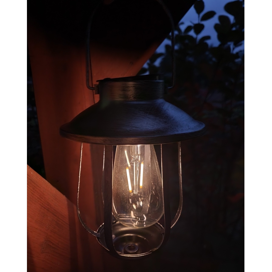 Lampada solare a LED MOLLY 1xE27/1,2V IP44