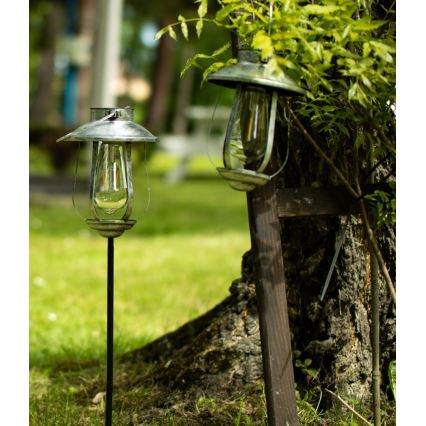 Lampada solare a LED MOLLY 1xE27/1,2V IP44