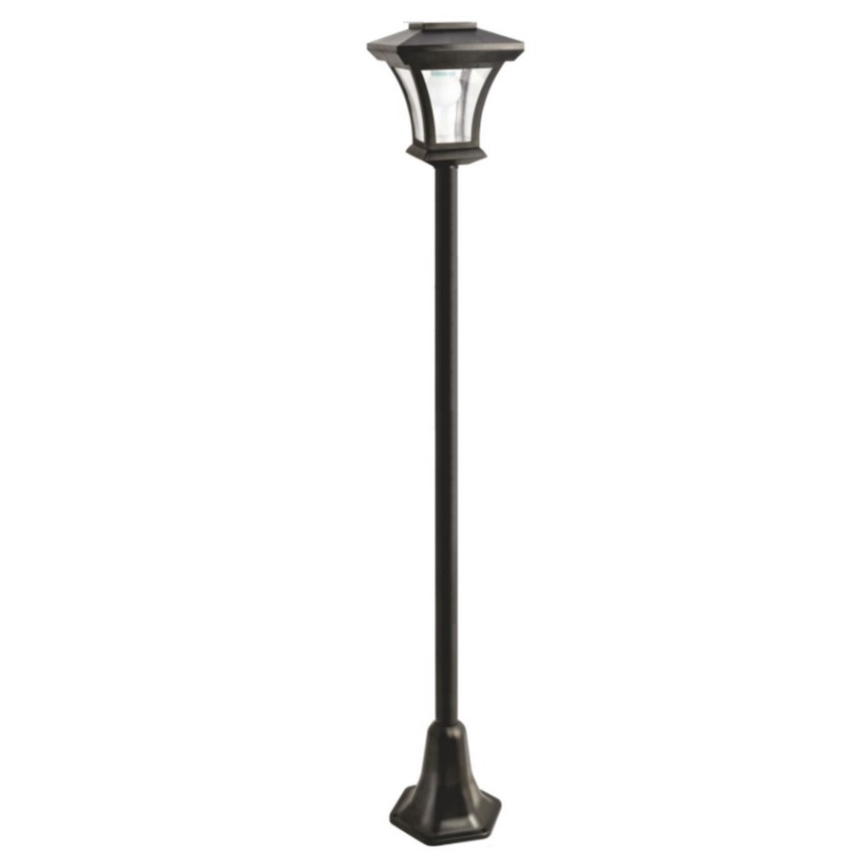 Lampada solare a LED per esterni, 1,2 V / 1800 mAh, IP44, nera