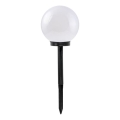 Lampada solare a LED SPHERE LED/1,2V 4000 K IP44 200 mAh Ø 20 cm